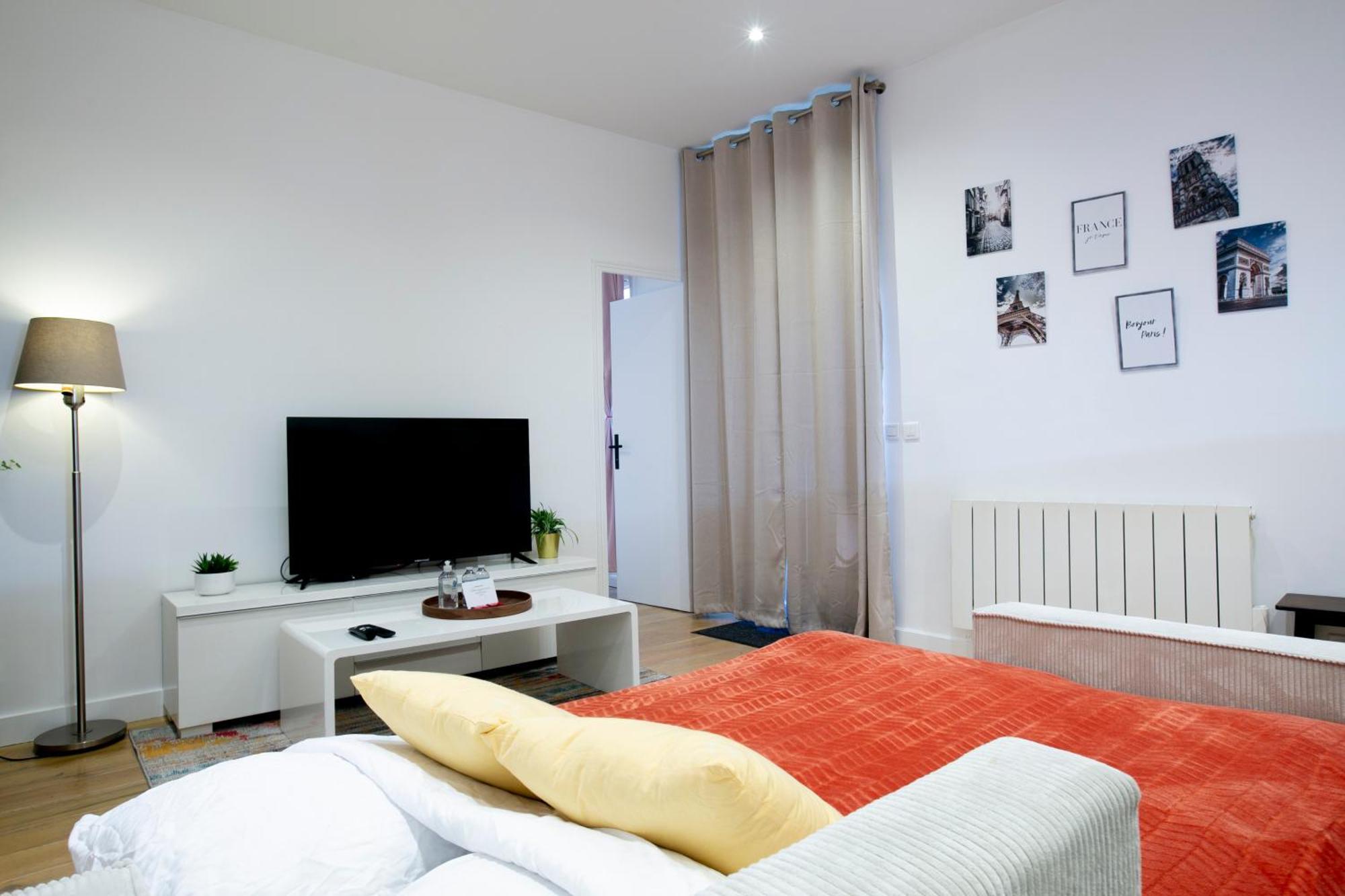 Warm 2 Bedrooms Apartement - C38 ปารีส ภายนอก รูปภาพ